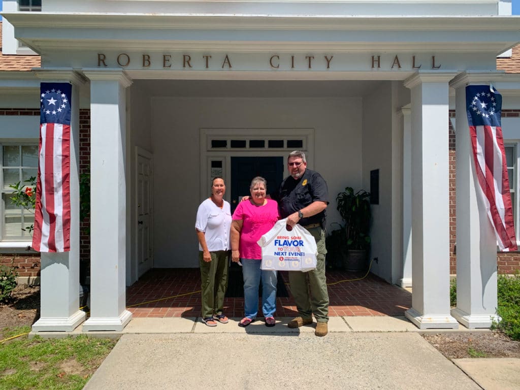 Lunch Delivery to Our Supporters Macon Regional Crimestoppers