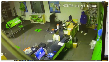 Commercial Burglary at Cricket Phone Store in Macon GA March 25-26, 2021