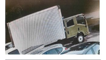 Stolen 2014 Isuzu Box Truck Behind Business on High Falls Rd. in Monroe County