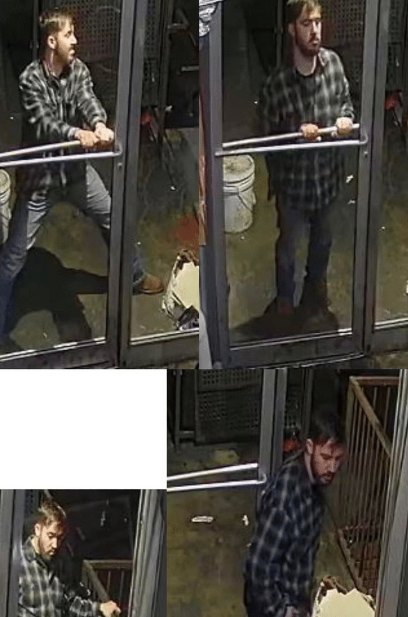 Asking for the Public’s Assistance in a Commercial Burglary Investigation