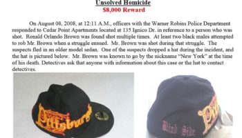 $8,000 Reward for Unsolved Homicide of Ronald Orlando Brown
