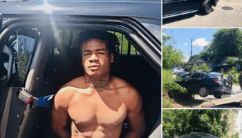 Bibb County Sheriff’s Office deputies arrested this driver after he fled a traffic stop