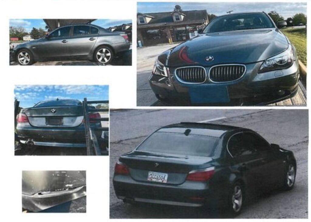 Stolen BMW taken from I-75S near mile post 193 on Wed May 24