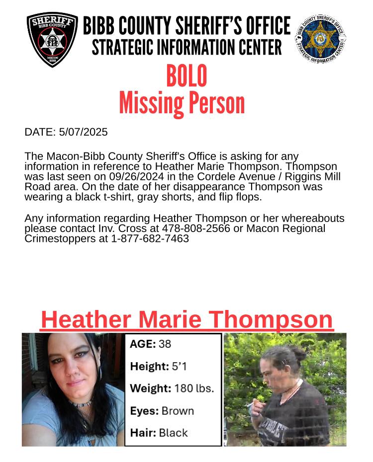 Missing Person Alert: Help Locate Heather Marie Thompson