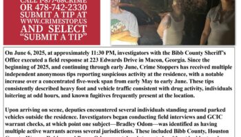 Fugitive Captured Following Steady Stream of Crimestoppers Tips